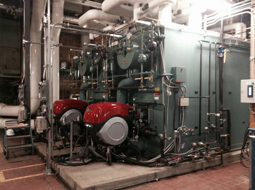 Riello Dual Fuel Burner Retrofit